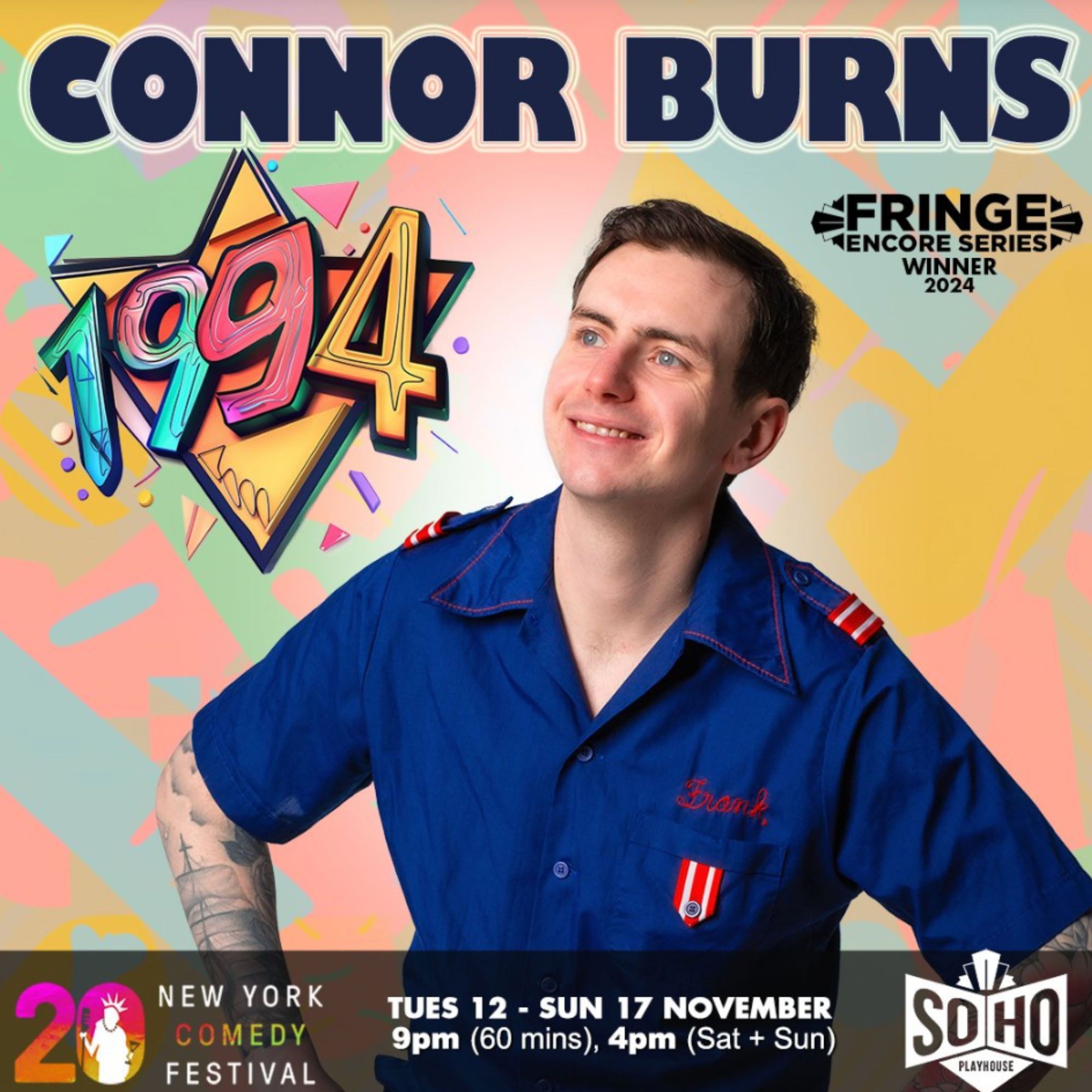 Connor Burns NY Comedy Festival Nov 2024 