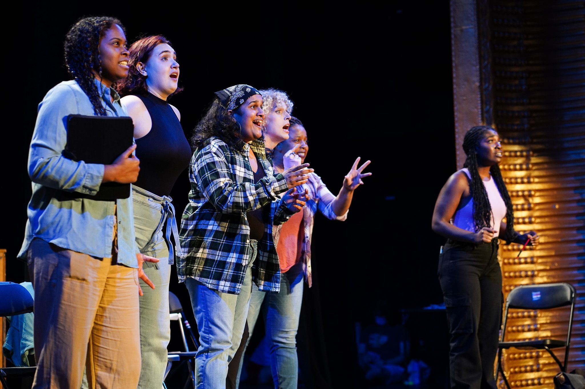 Production photo of Chasing Grace, A New Musical produced by SheNYC Arts at The Connelly Theater in 2023. Photo credit: Danielle DeMatteo.jpg