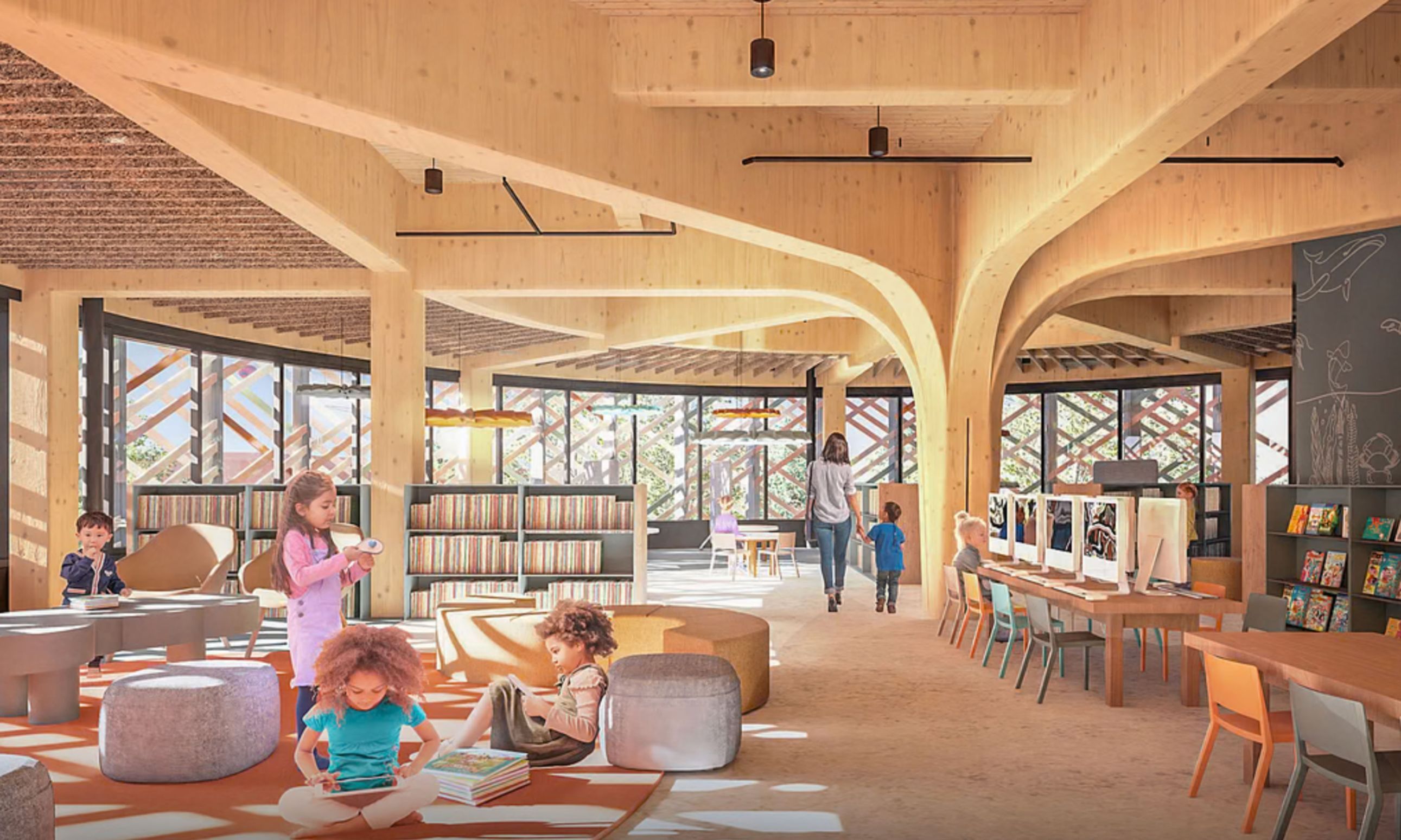 New Lots Ave Library in ENY Redesign