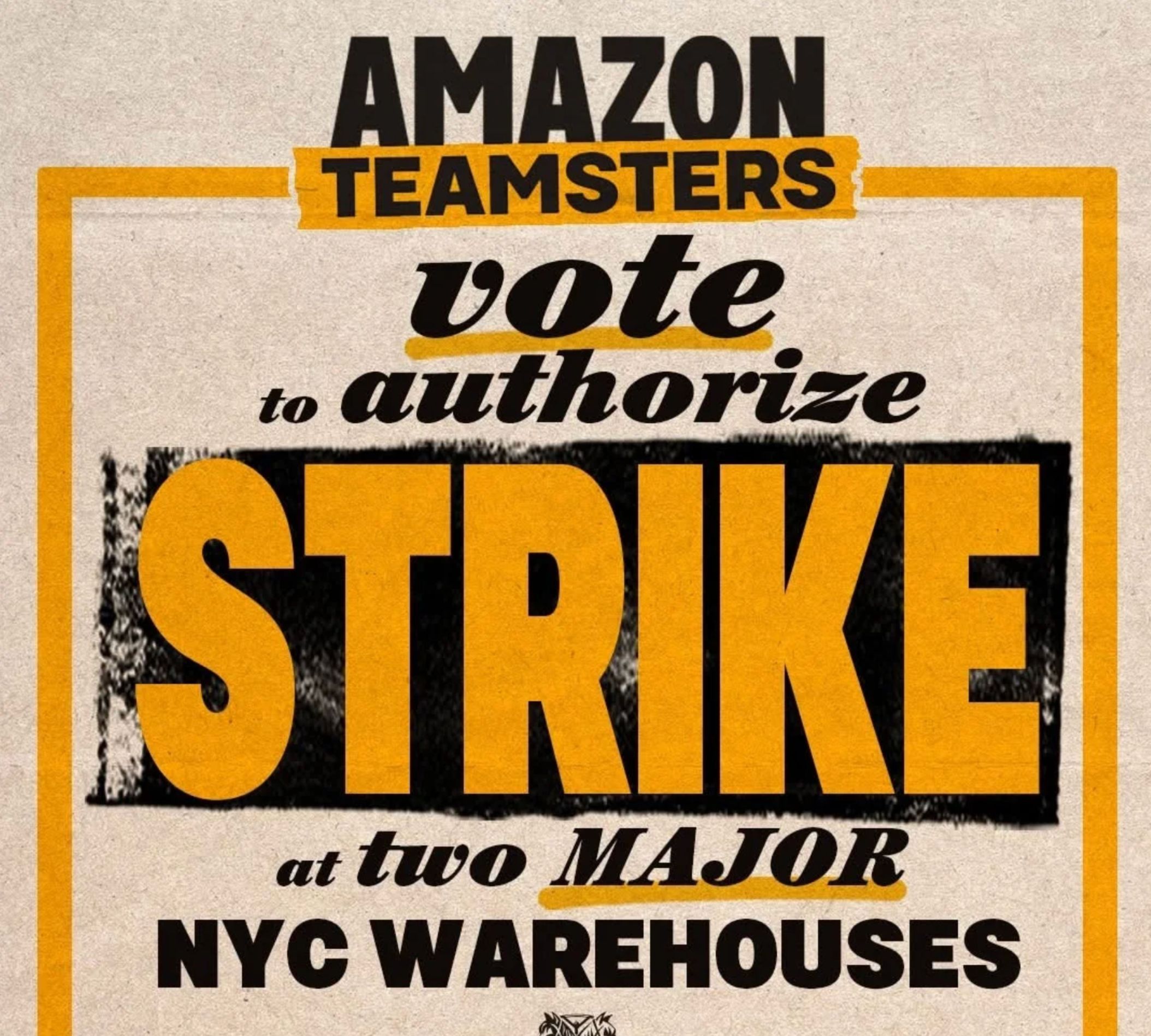 Amazon Strike Image from Teamsters