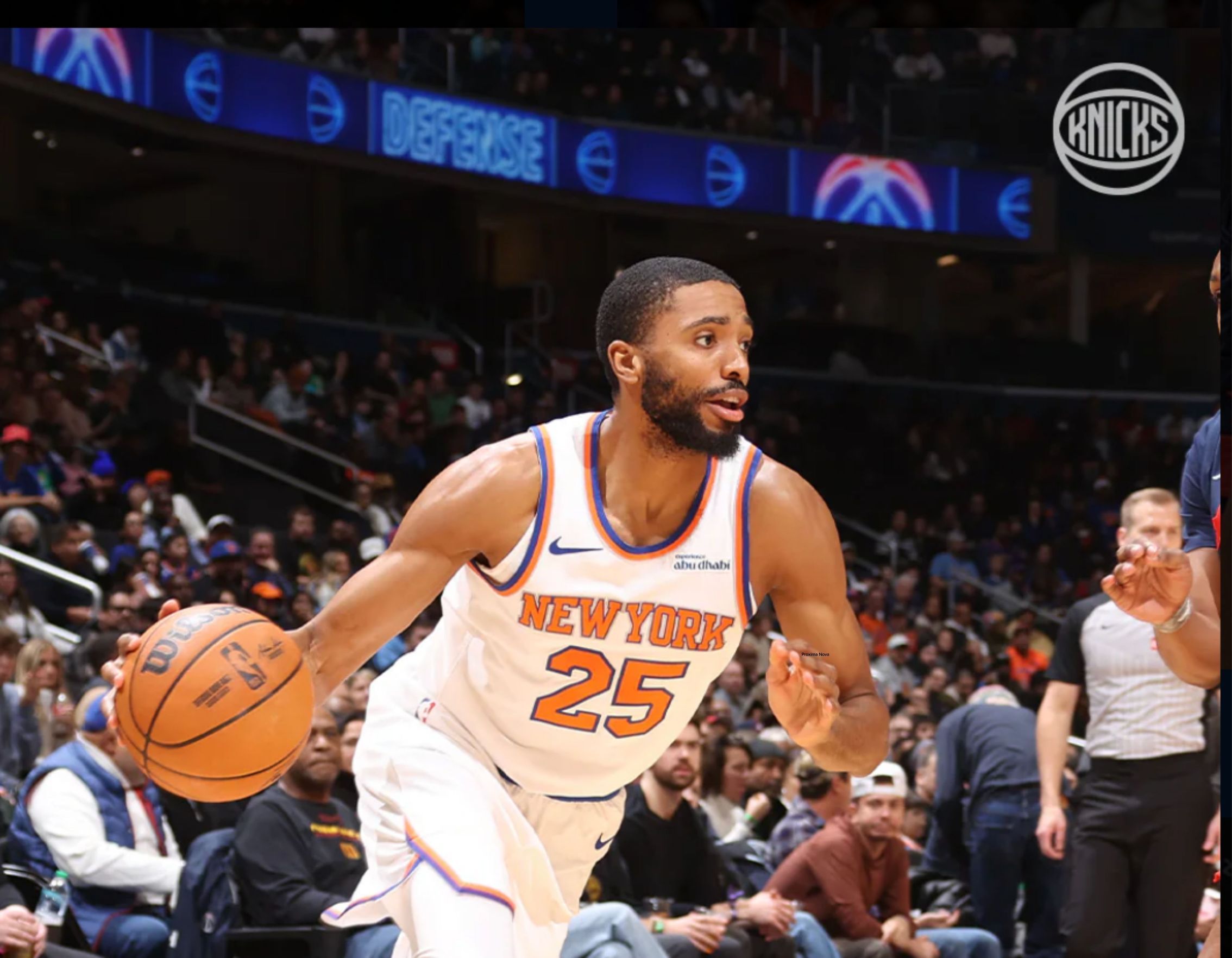 Knicks Mikal Bridges vs Wizards 21pts - 1