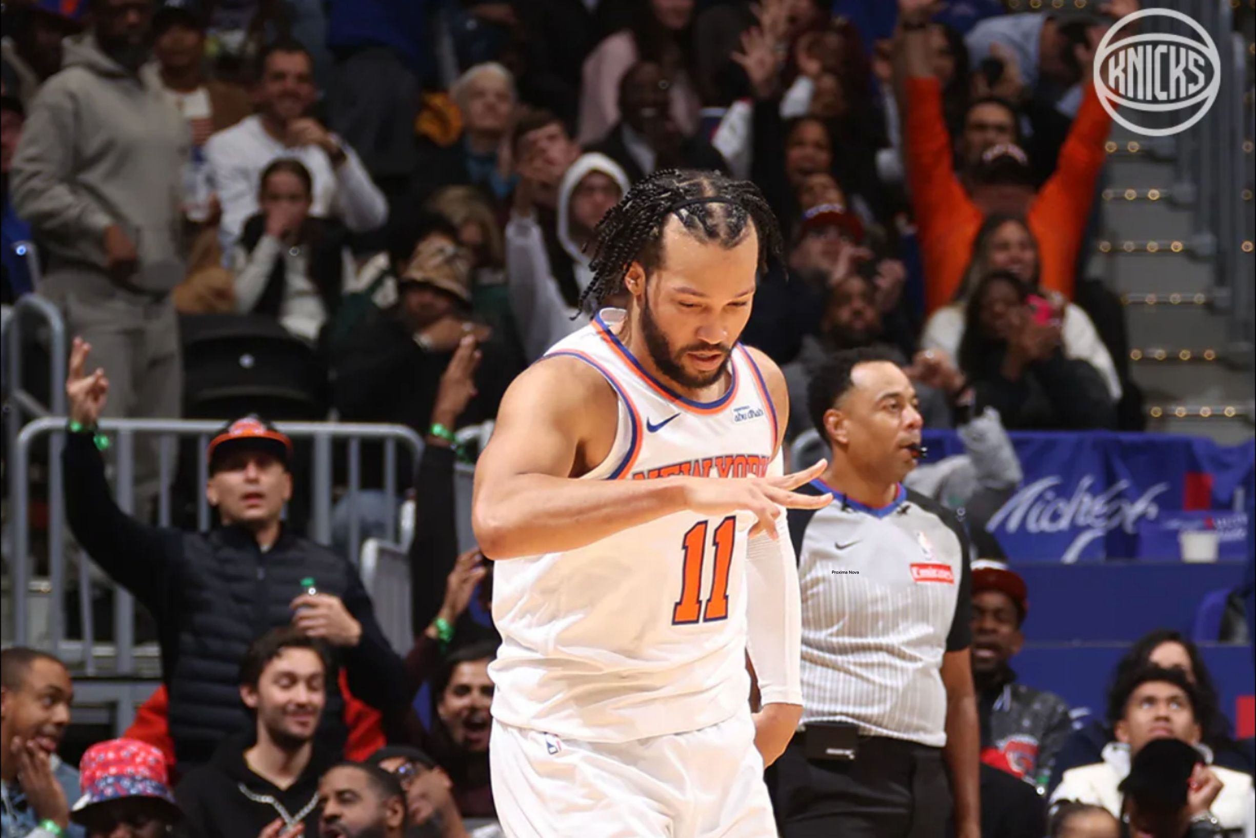 Jalen Brunson NY Knicks Dec 28 vs Wizards - 1