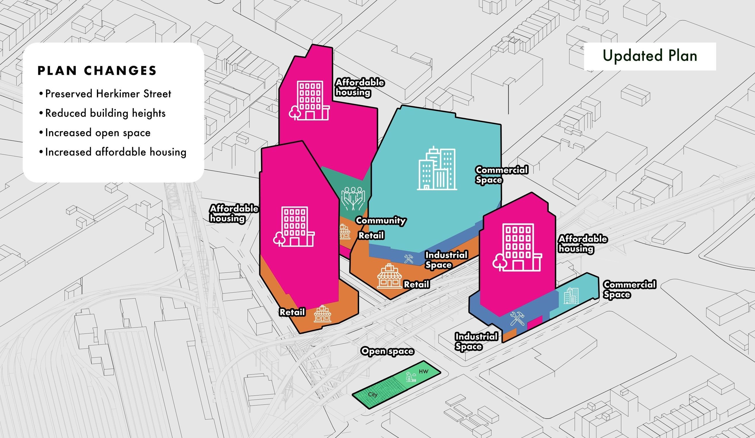 Updated Herkimer Williams Project Plan at Broadway Junction