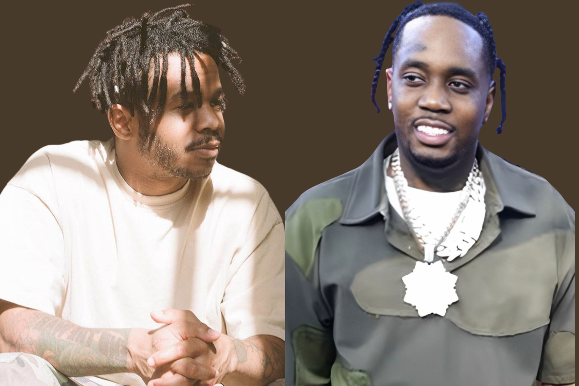 Kota the Friend (left) and Fivio Foreign (right) collar on new single titled 'Hello'
