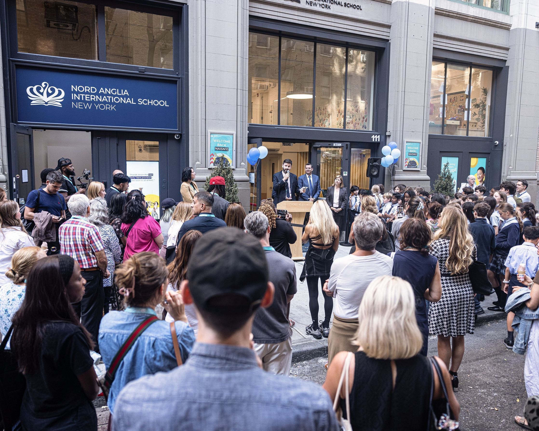 Nord Anglia School Ribbon Cutting in Gramercy Park NAISNY principal Jimmy Frawley.jpg