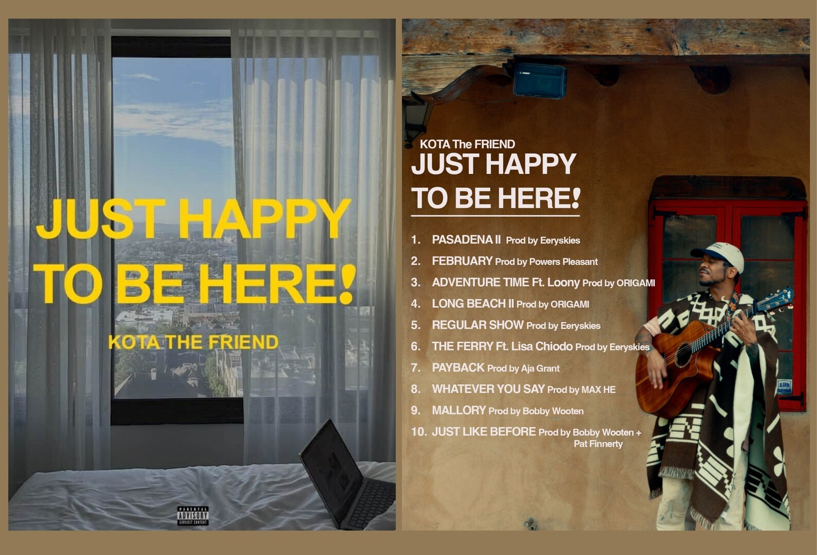 Full Album Art Just Happy to Be Here