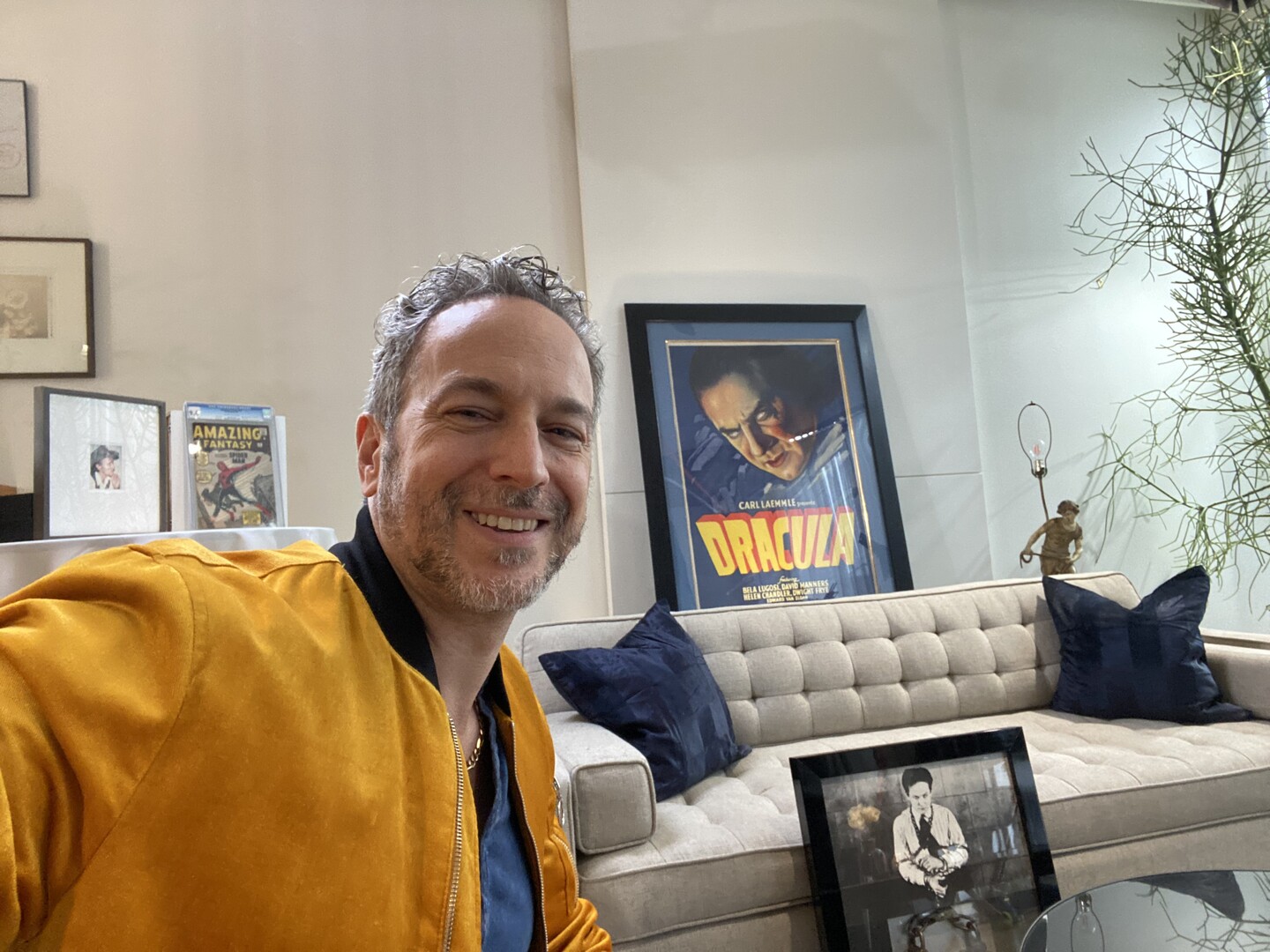 ComicConnect President Vincent Zurzolo With Marvel Comics #1