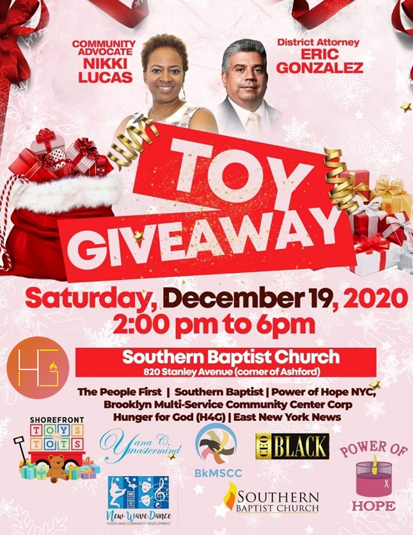 Join the Holiday Toy Giveaway Saturday Dec. 19 With Hungry for God